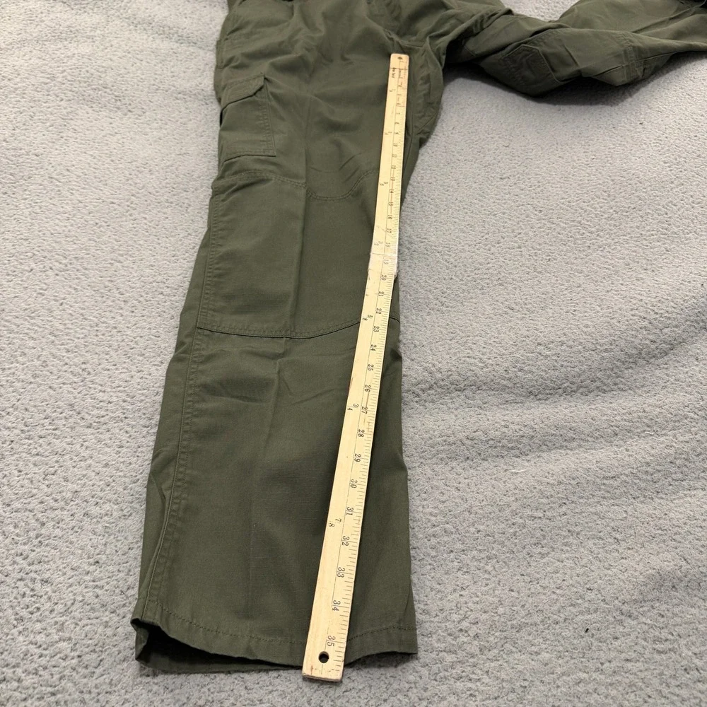 5.11 Tactical Cargo Pants Mens 44x36 Olive Green Ripstop Reinforced Knee Utility